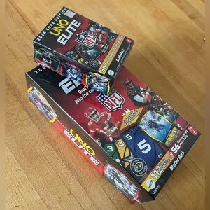 Uno Elite NFL Starter Pack and FREE Draft Pack 2024 Core Edition